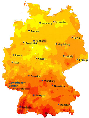 Solarkraftwerk im Gewerbepark Bliesen