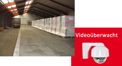 Stückgutlager mit erhöhtem Sicherheitsstandard im Gewerbepark Bliesen