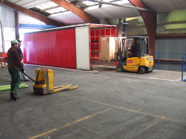 Stückgutlager mit erhöhtem Sicherheitsstandard im Gewerbepark Bliesen