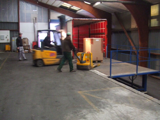 Stückgutlager mit erhöhtem Sicherheitsstandard im Gewerbepark Bliesen