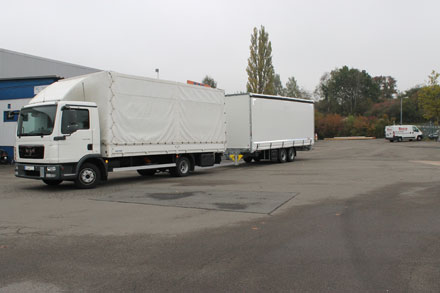 Gewerbepark Bliesen GmbH - Blitztransporte